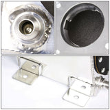 1 Gallon Aluminum Fuel Cell Gas Tank - Polished Bottom Feed