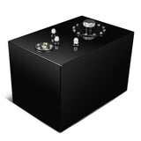 12 Gallon Aluminum Fuel Cell Gas Tank with Level Sender - Black