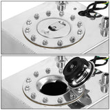 2.5 Gallon Aluminum Fuel Cell Gas Tank with Level Sender - Polished