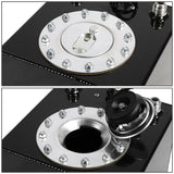 2.5 Gallon Aluminum Fuel Cell Gas Tank with Level Sender - Polished