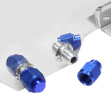 5 Gallon Aluminum Fuel Cell Gas Tank with Level Sender - Polished