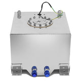 8 Gallon Aluminum Fuel Cell Gas Tank with Level Sender - Polished