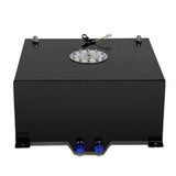 15.5 Gallon Aluminum Fuel Cell Gas Tank with Level Sender - Polished