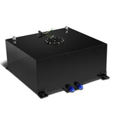 15 Gallon Aluminum Fuel Cell Gas Tank with Level Sender - Black