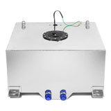20 Gallon Aluminum Fuel Cell Gas Tank with Level Sender - Polished