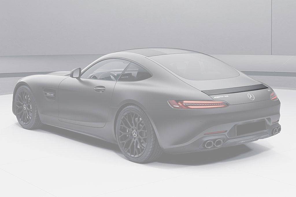 2015-2020 Mercedes Benz AMG GT  GTS  GTC OEM Style Carbon Fiber Trunk Spoiler