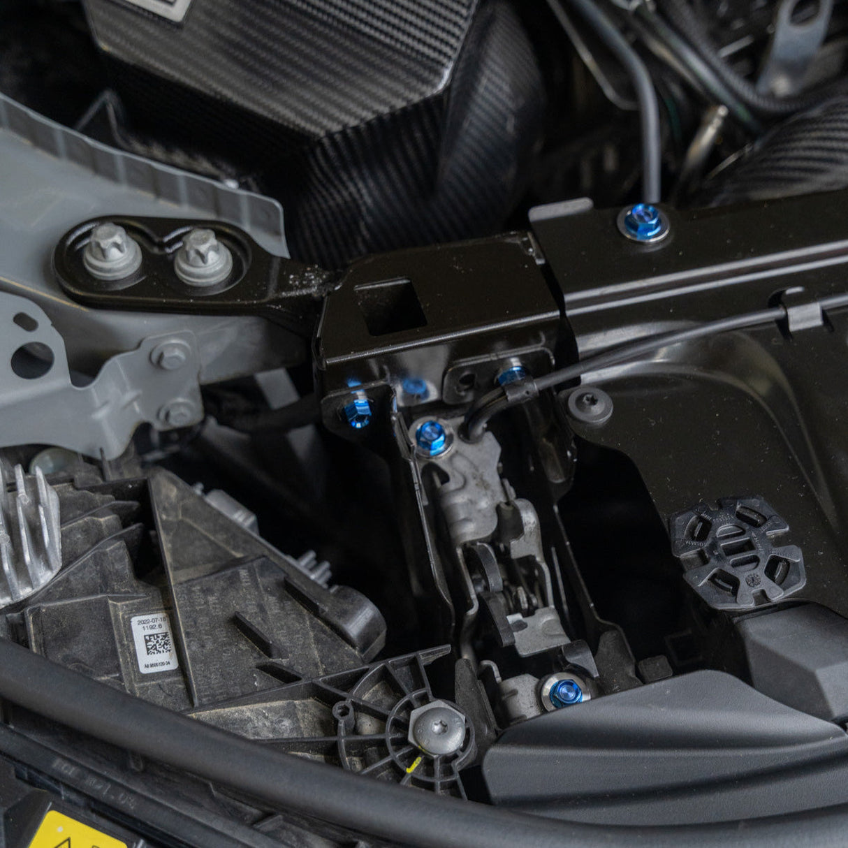 JDC Titanium Engine Bay Dress-Up Hardware Kit | 2021-2026 BMW M3/M4