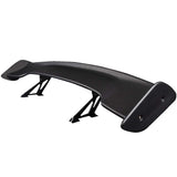 Benz 57 Inch GT Type Adjustable Unpainted Black Trunk Spoiler ABS