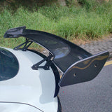 Universal JDM GT Style Carbon Fiber Print Trunk Spoiler Wing Lip ABS