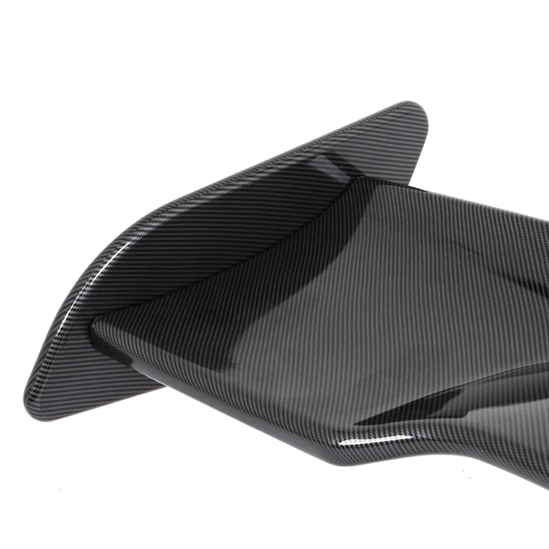 Universal JDM GT Style Carbon Fiber Print Trunk Spoiler Wing Lip ABS