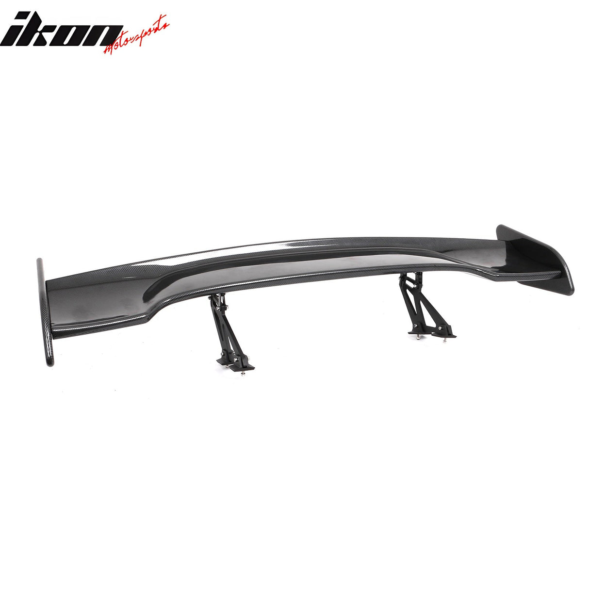 Universal JDM GT Style Carbon Fiber Print Trunk Spoiler Wing Lip ABS