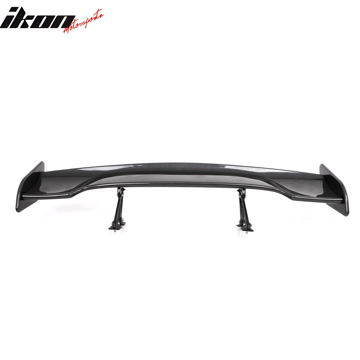 Universal JDM GT Style Carbon Fiber Print Trunk Spoiler Wing Lip ABS