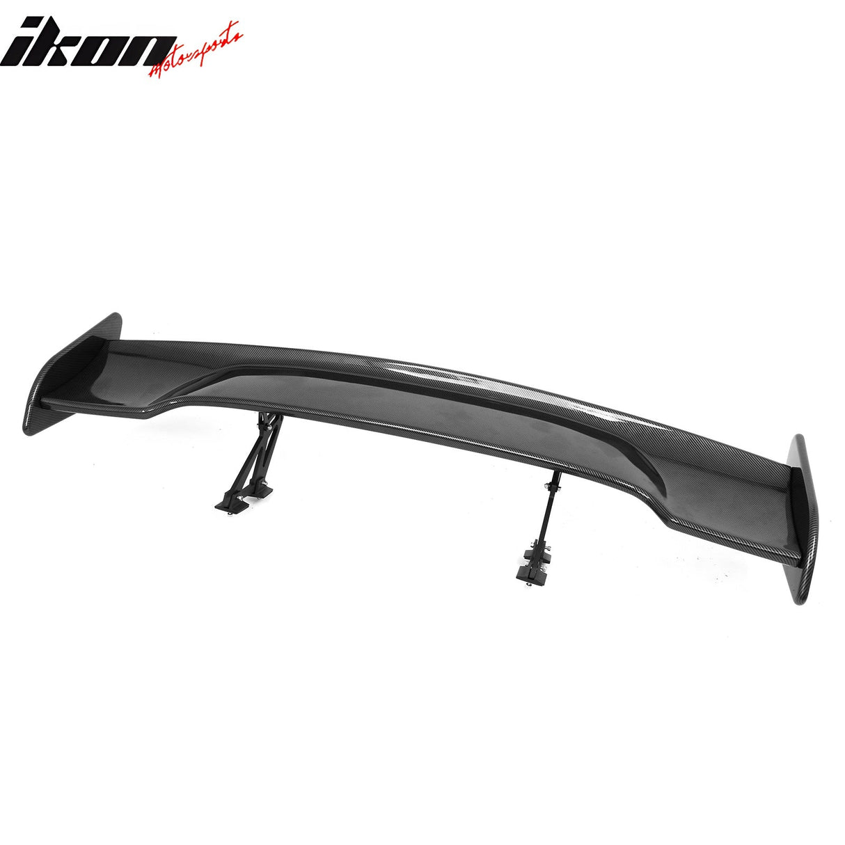 Universal JDM GT Style Carbon Fiber Print Trunk Spoiler Wing Lip ABS