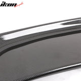 Universal JDM GT Style Carbon Fiber Print Trunk Spoiler Wing Lip ABS