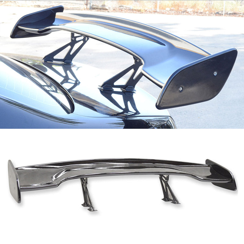 Universal 57 Inch GT Wing Spoiler Gloss Black Rear Spoiler Wing ABS