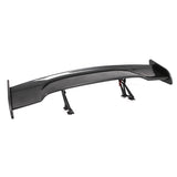 Universal JDM GT Style Carbon Fiber Print Trunk Spoiler ABS w/ Light