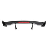 Universal JDM GT Style Carbon Fiber Print Trunk Spoiler ABS w/ Light