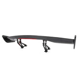 Universal JDM GT Style Carbon Fiber Print Trunk Spoiler ABS w/ Light