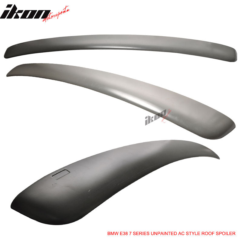 Fits 95-01 BMW E38 7 Series 4Door AC UnRoof Spoiler - ABS