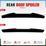2017-2026 Alfa Romeo Giulia V Style Gloss Black Rear Roof Spoiler Wing Lip ABS