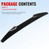 2017-2026 Alfa Romeo Giulia V Style Gloss Black Rear Roof Spoiler Wing Lip ABS