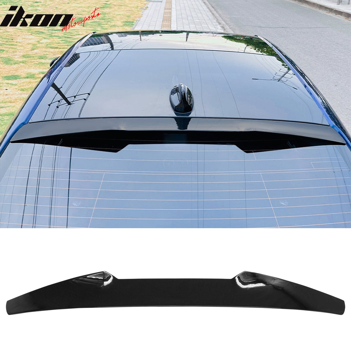 2017-2026 Alfa Romeo Giulia V Style Gloss Black Rear Roof Spoiler Wing Lip ABS