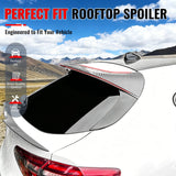 2017-2026 Alfa Romeo Stelvio IKON Style Rear Roof Spoiler Carbon Fiber Print ABS