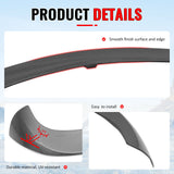 2017-2026 Alfa Romeo Stelvio IKON Style Rear Roof Spoiler Carbon Fiber Print ABS