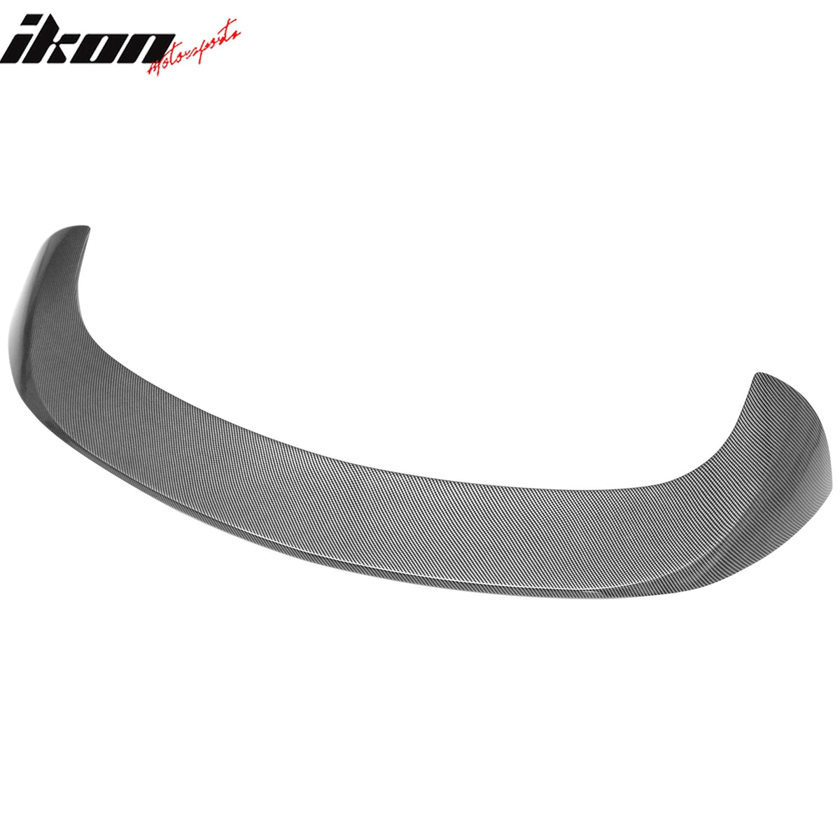 2017-2026 Alfa Romeo Stelvio IKON Style Rear Roof Spoiler Carbon Fiber Print ABS