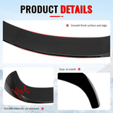 2017-2026 Alfa Romeo Stelvio Gloss Black IKON Style Rear Roof Spoiler Wing Lip ABS