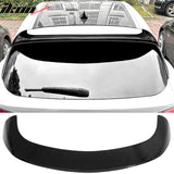 2017-2026 Alfa Romeo Stelvio Gloss Black IKON Style Rear Roof Spoiler Wing Lip ABS