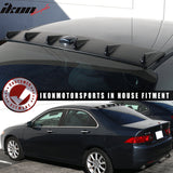 2004-2008 Acura TSX V Unpainted Generator Roof Spoiler Shark Fin PP