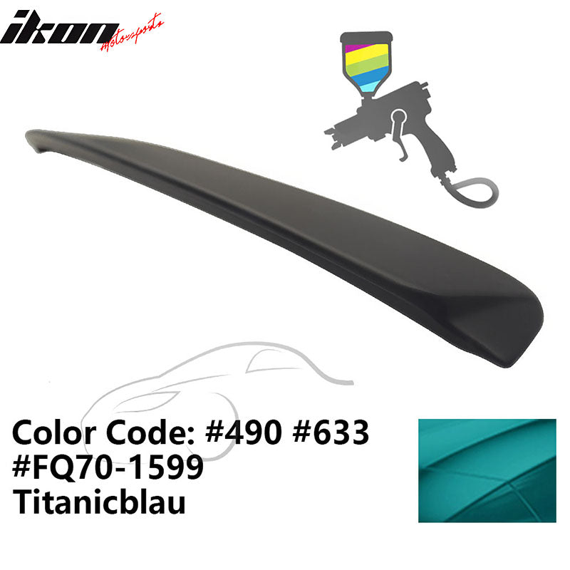 2001-2006 BMW E46 3 Series Coupe Rear Roof Spoiler Wing Painted ABS