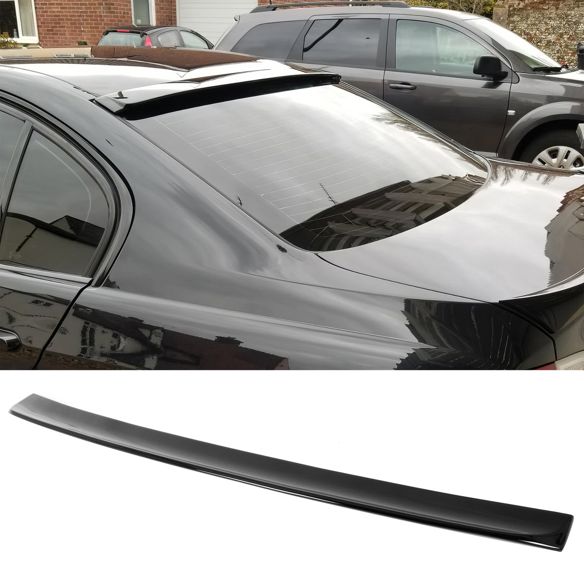 Rear Roof Spoiler for BMW E90 3-Series Sedan 2006-2011 AC Style ABS