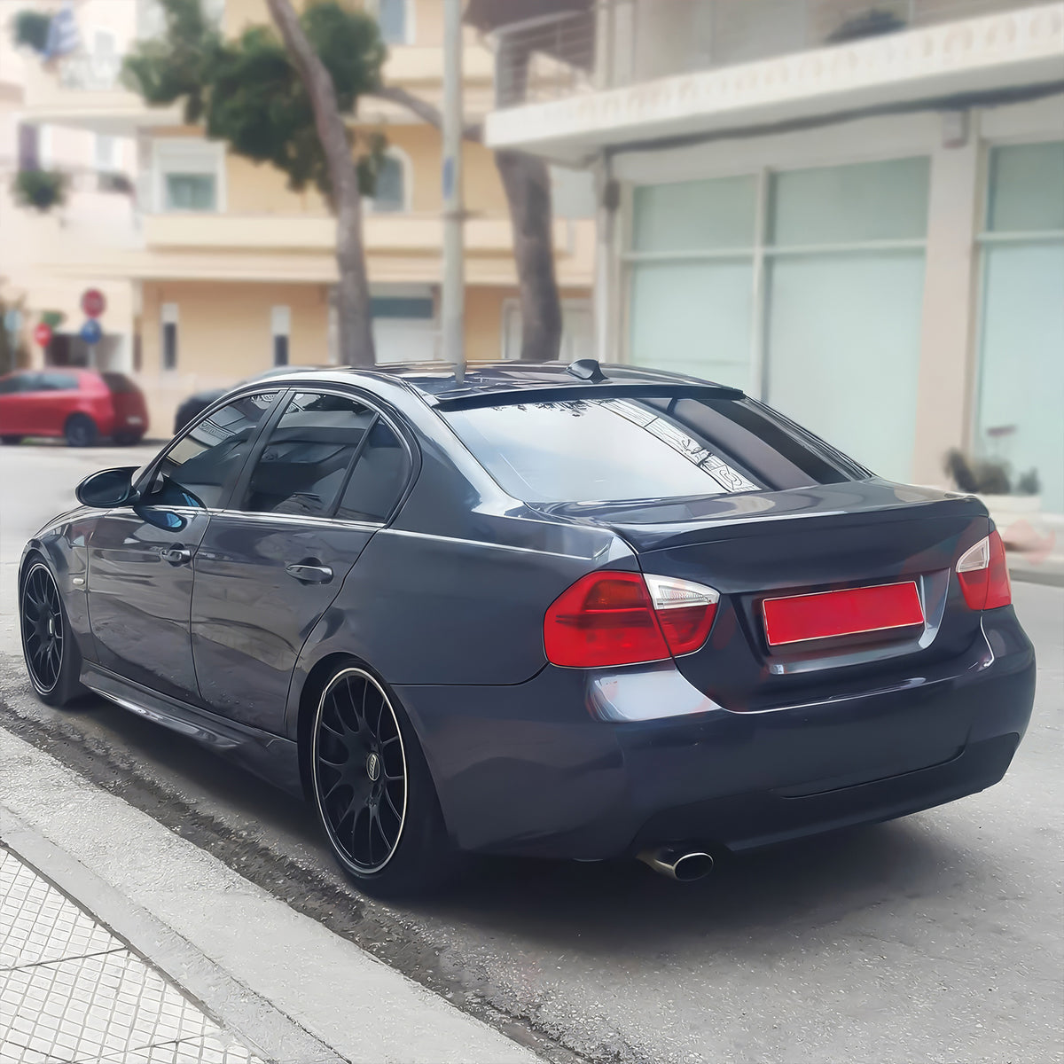 Rear Roof Spoiler for BMW E90 3-Series Sedan 2006-2011 AC Style ABS