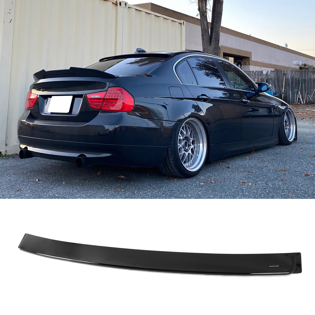 Rear Roof Spoiler for BMW E90 3-Series Sedan 2006-2011 AC Style ABS