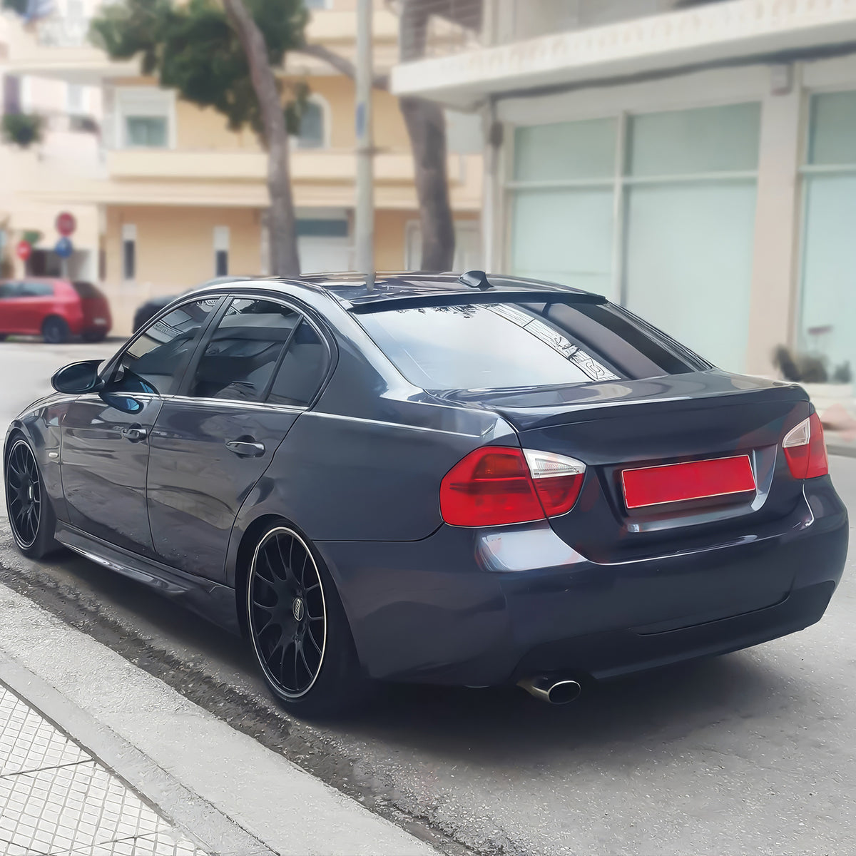 Rear Roof Spoiler for BMW E90 3-Series Sedan 2006-2011 AC Style ABS