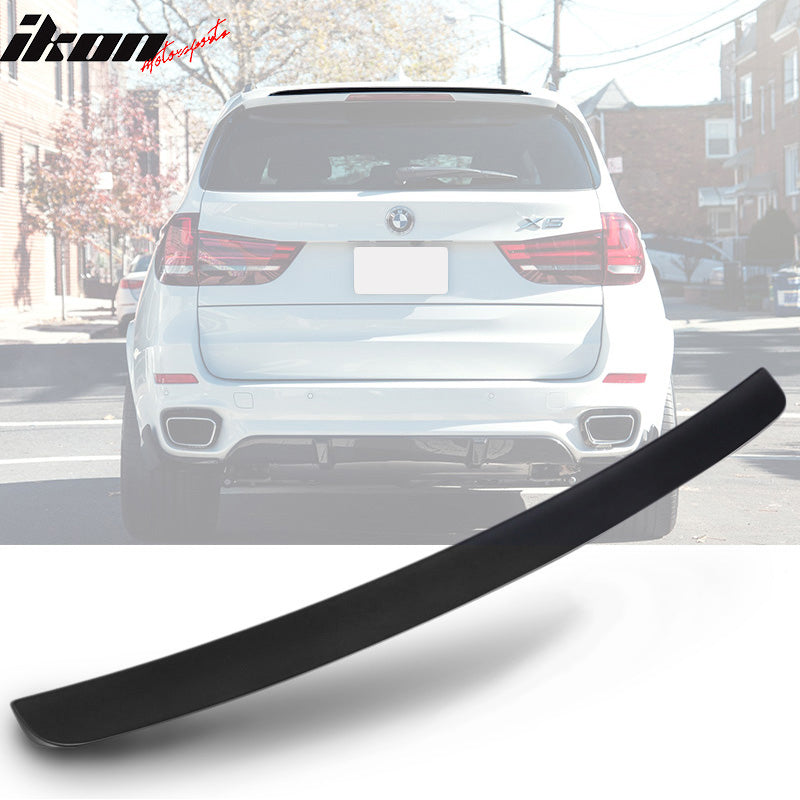 2014-2018 BMW F15 X5 MP Style Painted ABS Rear Roof Spoiler Wing