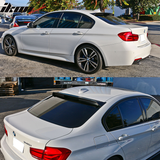 2012-2018 BMW F30 3-Series IKON Style Unpainted Roof Spoiler Wing ABS