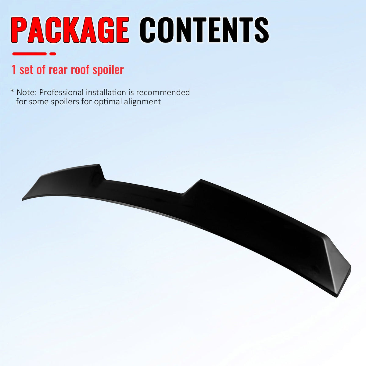 2022-2026 BMW G26 4-Series Gran Coupe & i4 V Style Roof Spoiler