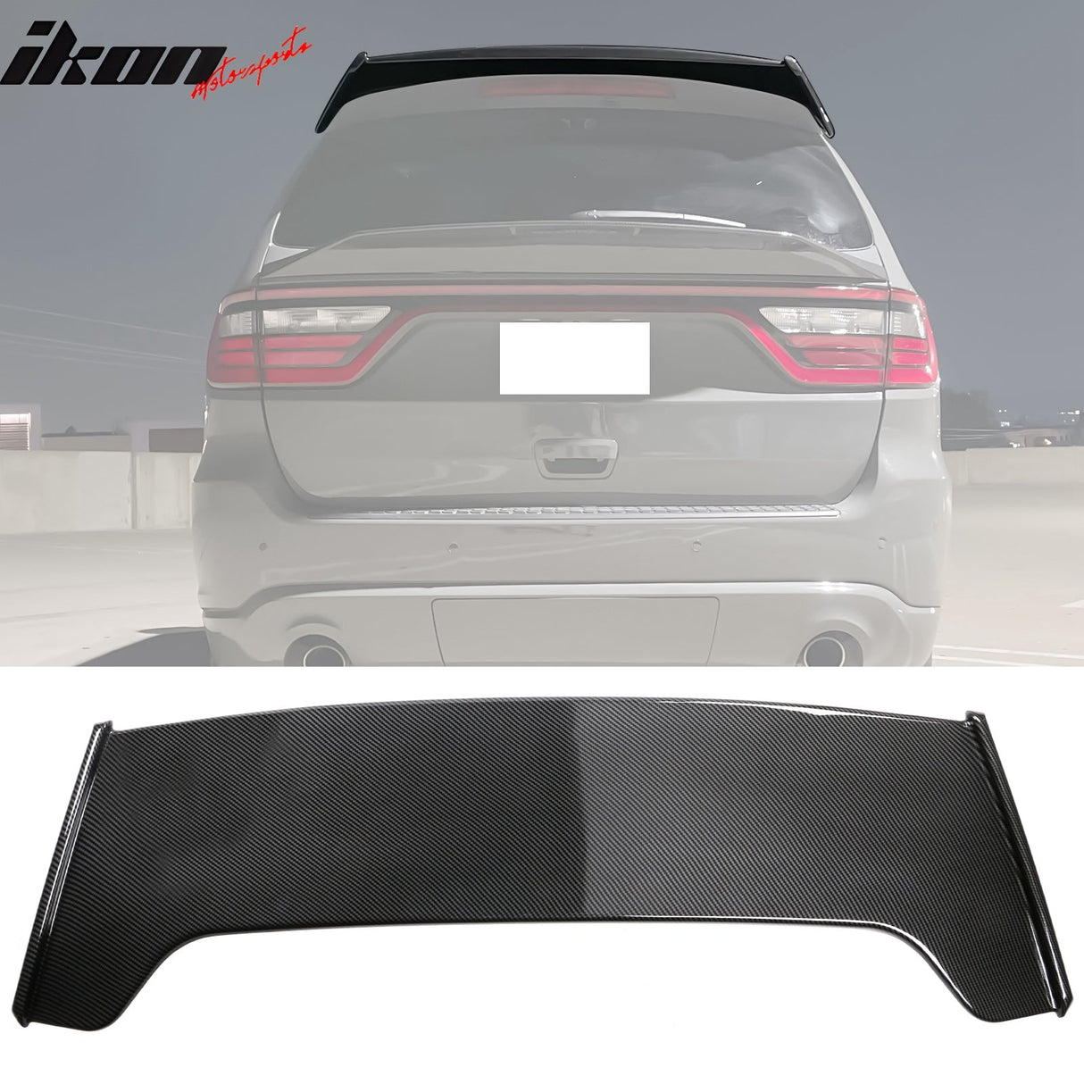 2011-2025 Dodge Durango IKON Style Roof Spoiler ABS