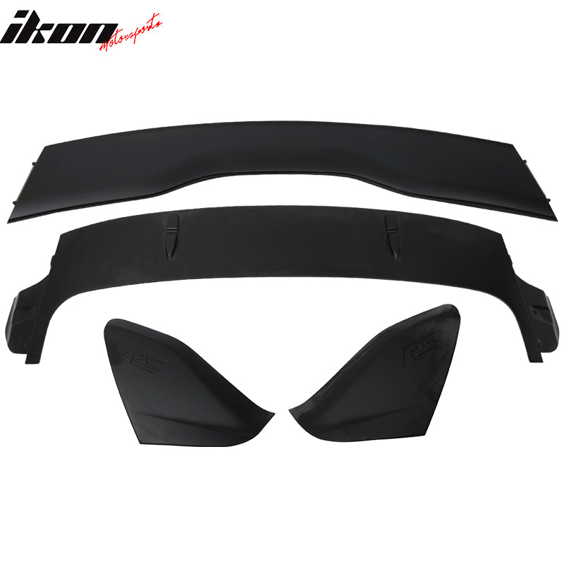 2012-2018 Ford Focus MK3 Hatchback RS Painted Rear Roof Spoiler Wing