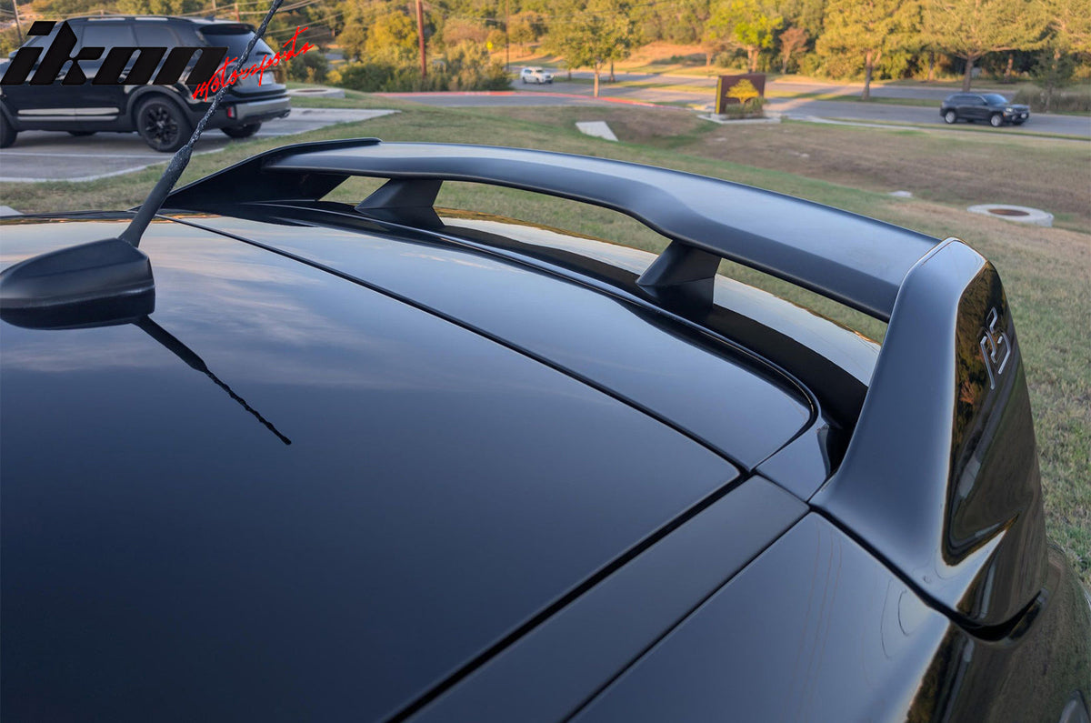 Roof Spoiler for Ford Focus Hatchback 5-Door 2012-2018 RS Style Gloss Black ABS