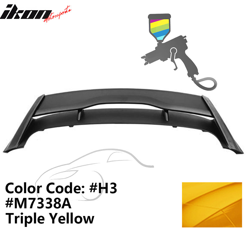 2012-2018 Ford Focus MK3 Hatchback RS Painted Rear Roof Spoiler Wing