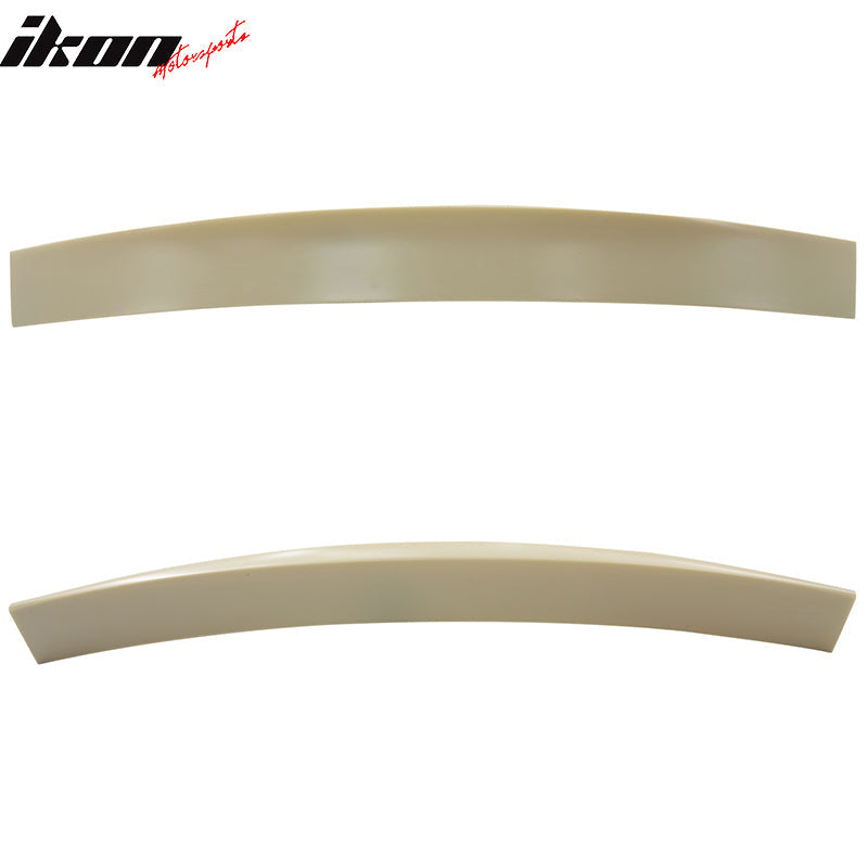 Fits 05-09 Mustang Coupe Roof Spoiler & PU Side Scoop & Window Louvers