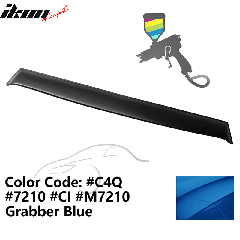 2005-2014 Ford Mustang Rear Window Visor Roof Spoiler Wing PP