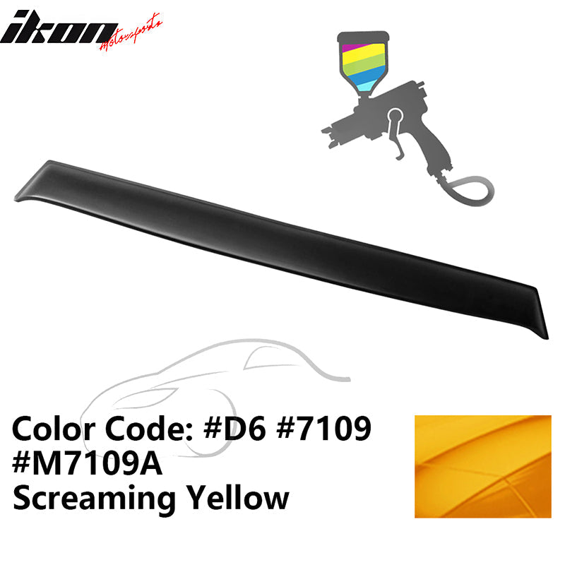 2005-2014 Ford Mustang Rear Window Visor Roof Spoiler Wing PP