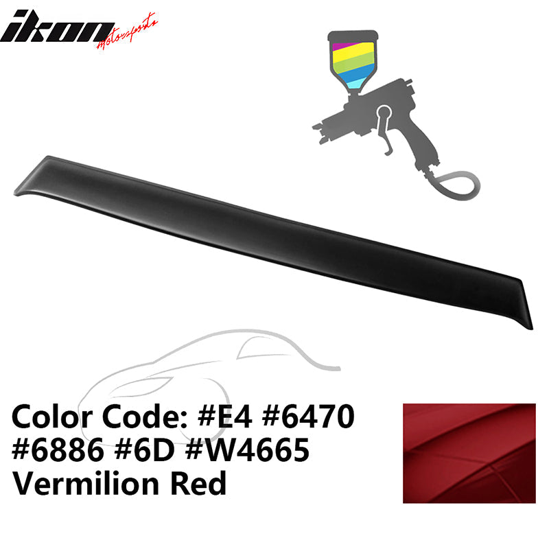 2005-2014 Ford Mustang Rear Window Visor Roof Spoiler Wing PP