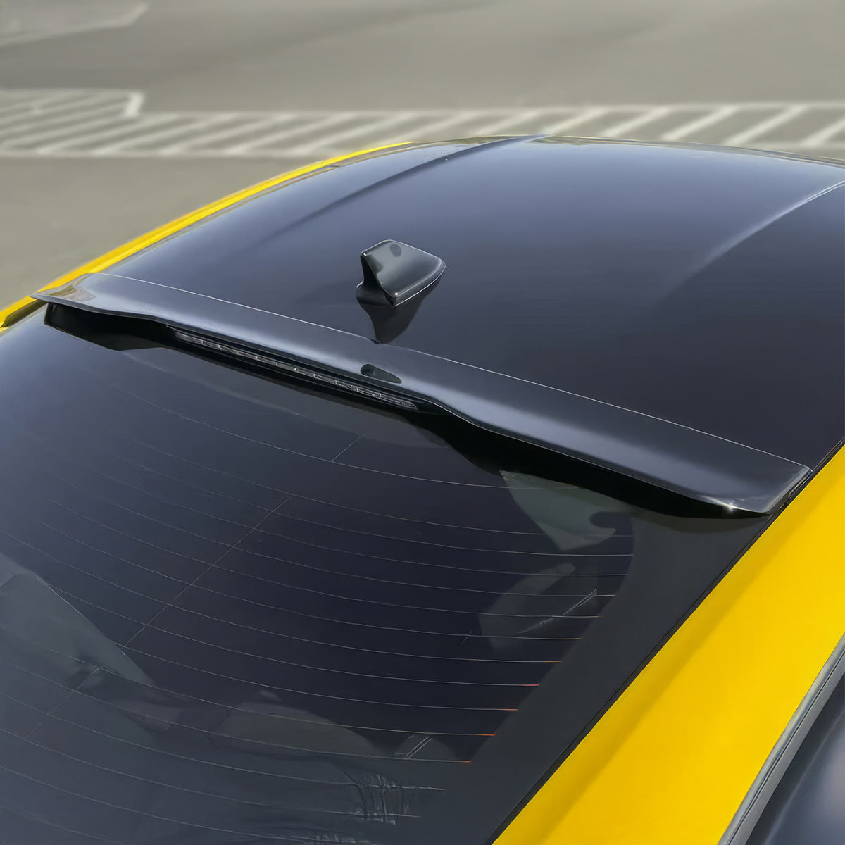 2024-2026 Ford Mustang S650 Coupe OE Style Roof Spoiler Gloss Black