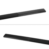 2006-2015 Honda Civic Sedan V Style Gloss Black ABS Rear Roof Spoiler
